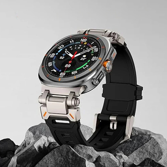 Pasek ERBORD ProTech do Samsung Galaxy Watch Ultra 47mm (2025 / 2024), Czarny