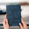 Etui do Samsung Galaxy Tab A9+, Classic, z miejscem na rysik, niebieskie