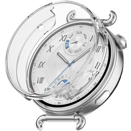 2w1 Etui z Osłoną na ekran do Huawei Watch GT 6 41mm, Przezroczyste