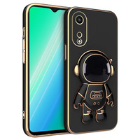 Etui do Oppo A38 4G / Oppo A18 4G, Astronaut, czarne