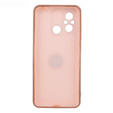 Etui do Xiaomi Redmi 12C, Electro Ring, różowe rose gold