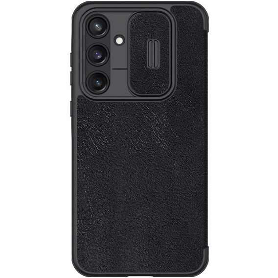 Etui z klapką NILLKIN do Samsung Galaxy A55, CamShield Qin Pro, czarne