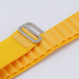 Pasek Nylonowy do Apple Watch 1/2/3/4/5/6/7/8/9/10/11/SE Ultra 1/2/3 42/44/45/46/49mm, Żółty