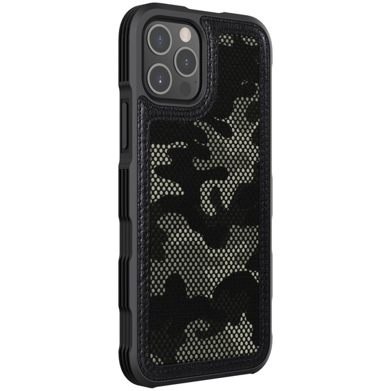 Etui NILLKIN do iPhone 12 Pro Max, Camo Case, Black