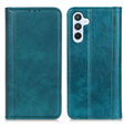 Etui z klapką do Samsung Galaxy S25 FE, Split Leather, zielone