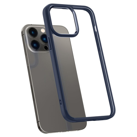 Etui Spigen do iPhone 14 Pro, Ultra Hybrid, Navy Blue, granatowe