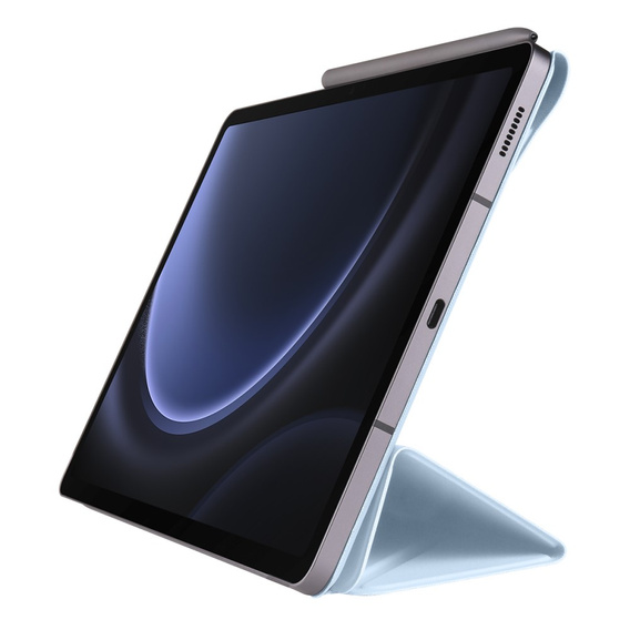 Magnetyczne etui origami do Samsung Galaxy Tab S10 Lite / S10 FE / S9 FE / S9 – baby blue