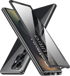 Etui do Samsung Galaxy S25 Ultra, Privacy Dual Glass, czarne