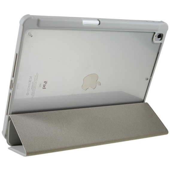 Etui do iPad 10.2" 2021/2020/2019 (9/8/7 gen.), Smartcase Hybrid, z miejscem na rysik, szare