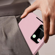 Etui z klapką do Samsung Galaxy S23, Smart View Wallet, różowe