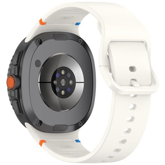 Pasek Silikonowy do Samsung Galaxy Watch 8 / 8 Classic, Beżowy