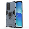 Etui do Oppo Reno6 Pro 5G / Pro+ 5G, Kickstand Ring, niebieskie