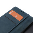 Etui do Motorola Edge 40 Neo, ERBORD Vintage portfel z klapką, niebieskie