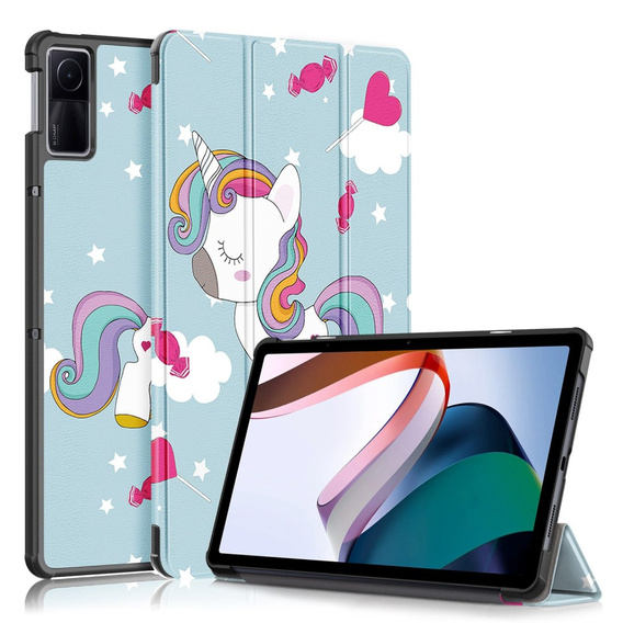 Etui do Xiaomi Redmi Pad 10.6, Smartcase, unicorn