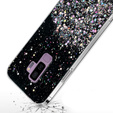 Etui do Samsung Galaxy S9+ Plus, Glittery, czarne