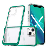 Etui ERBORD do iPhone 13 Mini, Hybrid Frame, Dark Green