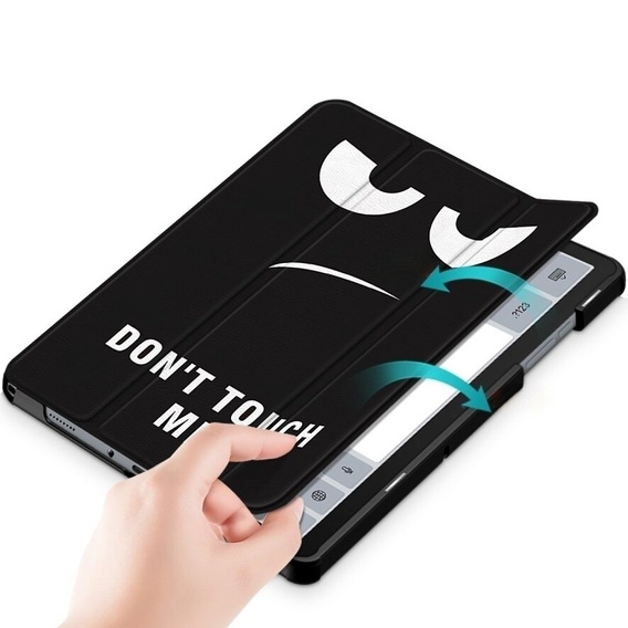 Etui do Samsung Galaxy Tab A9+, Smartcase, don't touch me