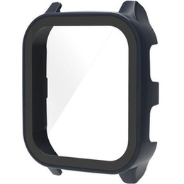 2w1 Etui + Szkło hartowane do Garmin Venu Sq 2, Granatowe