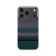 Etui BENKS Kevlar do iPhone 17 Pro, Magnetic Armor Air Aurora 600D 0069, do MagSafe, zielone