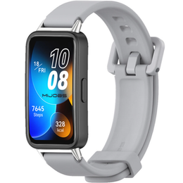 Pasek Silikonowy do Huawei Band 8 / Huawei Band 9 / Huawei Band 10, Szary