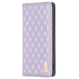 Etui z klapką do Oppo A38 4G, Wallet, BINFEN COLOR, fioletowe