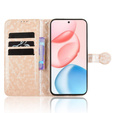Etui z klapką do Honor 400 5G, Wallet Rhombus, różowe