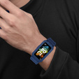 Pasek z Etui do Huawei Band 6 / Huawei Band 7, Niebieski