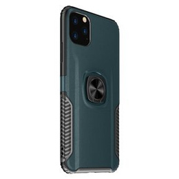 Etui Leather Ring Case do iPhone 11 Pro Max - Blue