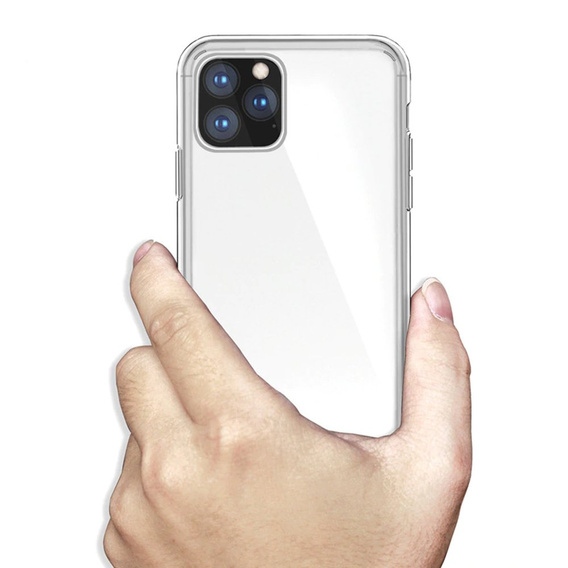 Etui cienkie do iPhone 11 Pro, Slim, przezroczyste