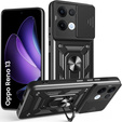 Etui pancerne do Oppo Reno 13, CamShield Slide, czarne