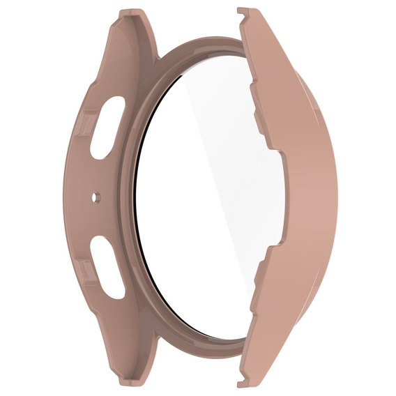 2w1 Etui + Szkło Hartowane do Samsung Galaxy Watch 7 40mm, Różowe złoto