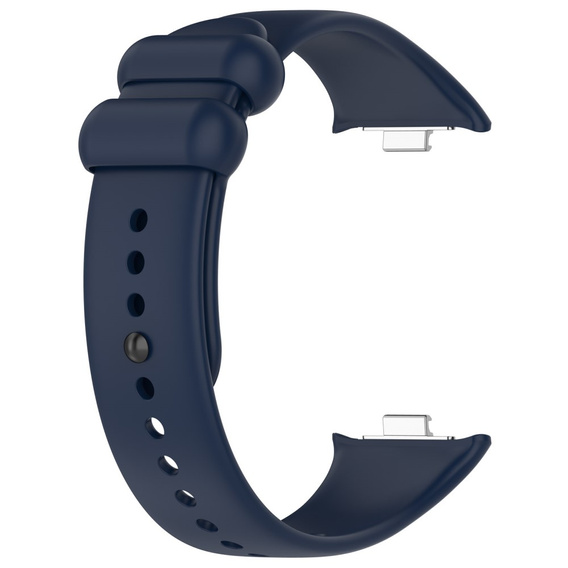 Pasek Silikonowy do Xiaomi Smart Band 8 Pro / Xiaomi Smart Band 9 Pro, Granatowy