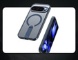 Etui do Google Pixel 10 Pro XL, Fusion Hybrid, do MagSafe, z podstawką, niebieskie