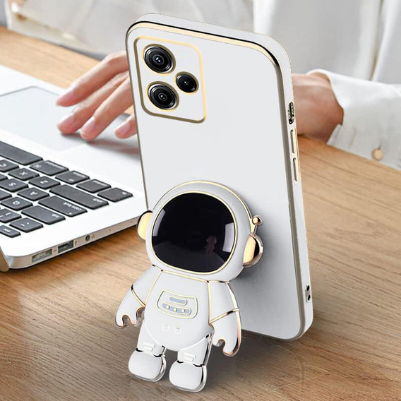 Etui do Xiaomi Poco F6, Astronaut, białe