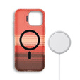 Etui do iPhone 16 Pro Max, Frame Kickstand, do MagSafe, Sunset Orange