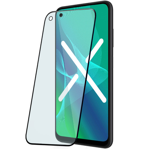 Szkło Hybrydowe 5D Full Glue Ceramic do Xiaomi Redmi Note 9T 5G, Black