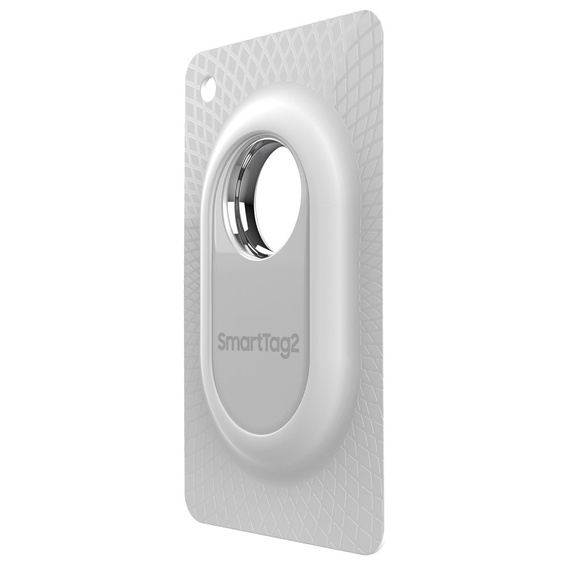 Etui silikonowe do Samsung Galaxy SmartTag 2 – białe