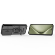 Etui do Huawei Pura 70 Ultra, KickStand Camera Lens, czarne