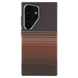 Etui do Samsung Galaxy S25 Ultra, Carbon Fiber MagSafe, złote