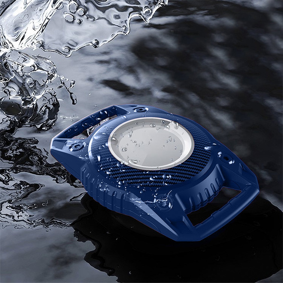 Etui Anti-lost Waterproof do Apple AirTag 2 / 1, Granatowe