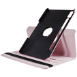 Etui do Lenovo Tab P11 Pro Gen 2 TB132FU TB132XU 11.2", Obrotowe 360, różowe