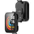 2w1 Etui + Szkło do Xiaomi Redmi Watch 2 Lite, Czarny