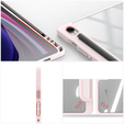 Etui do Samsung Galaxy Tab S10 Lite / S10 FE / S9 FE, Dux Ducis TOBY, różowe