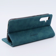 Etui do Samsung Galaxy A34 5G, ERBORD Vintage portfel z klapką, niebieskie