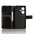 Etui z klapką do Oppo Reno 11F 5G, Crazy Horse Wallet, czarne