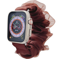 Pasek do Apple Watch 1/2/3/4/5/6/7/8/9/SE/Ultra/Ultra 2 42/44/45/49mm, Brązowy