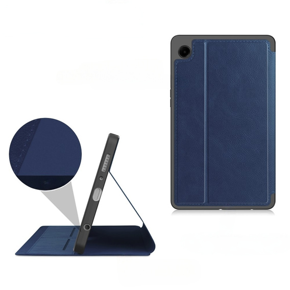 Etui do Samsung Galaxy Tab A9, Business Card, niebieskie