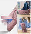 Etui Dexnor MagSafe do iPhone 16 Pro Max magnetyczne z przesuwaną osłoną aparatu – różowe
