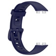 Pasek Silikonowy do Huawei Band 8 / Huawei Band 9 / Huawei Band 10, Granatowy
