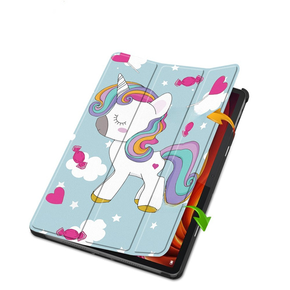 Etui do Lenovo Tab K11 Plus, Smartcase, unicorn